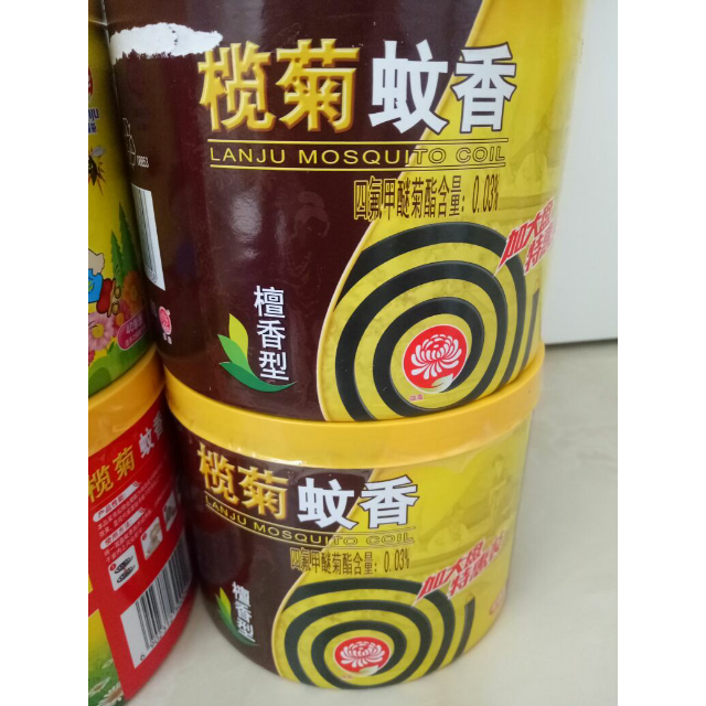 榄菊加大盘无烟蚊香筒装40单圈家用驱蚊防蚊蚊香蚊香液