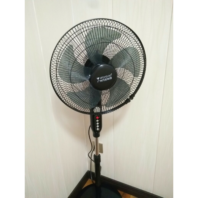 万宝wanbaofs350y3电风扇落地扇家用宿舍遥控立式扇工业学生摇头电扇