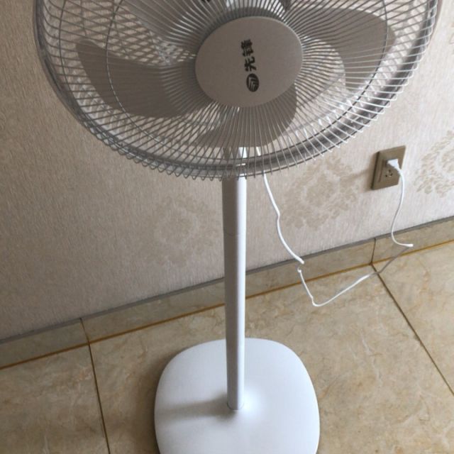 3档正常风速可调 5叶极简风格 机械控制台地两用 台扇高清大图|实物图