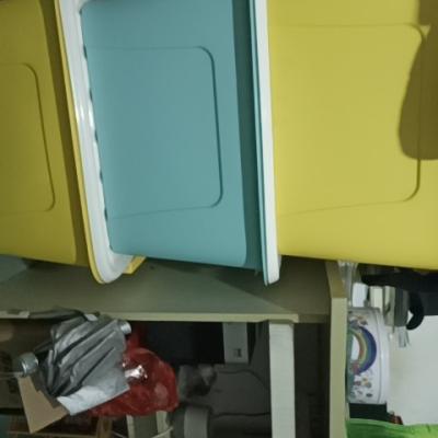 茶花(CHAHUA)68L大容量塑料收纳箱储物箱衣被整理箱2899宽62CM其他颜色随机晒单图