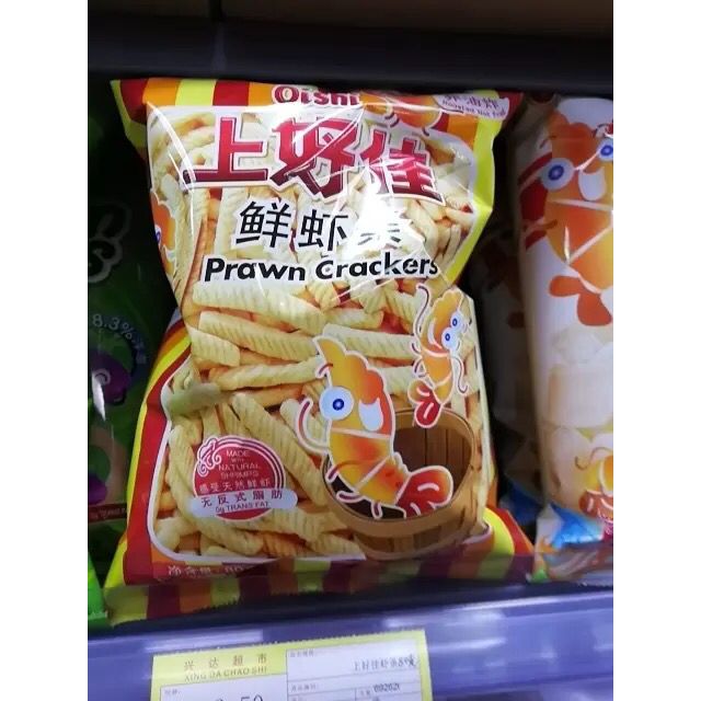 上好佳鲜虾条膨化食品80g