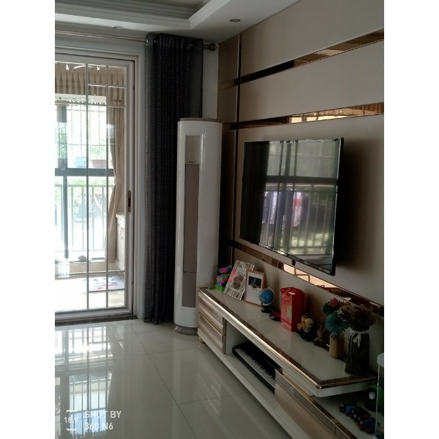 美的midea2匹家用客厅圆柱式柜机空调3级能效立式速冷速暖节能静音kfr