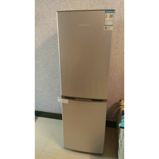 创维冰箱bcd160160升两门冰箱小冰箱节能家用租房双门银色