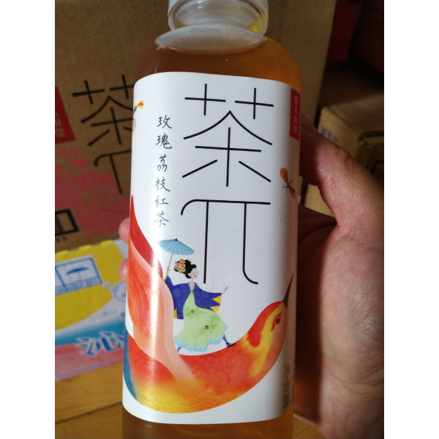 農夫山泉茶π茶派玫瑰荔枝紅茶500ml