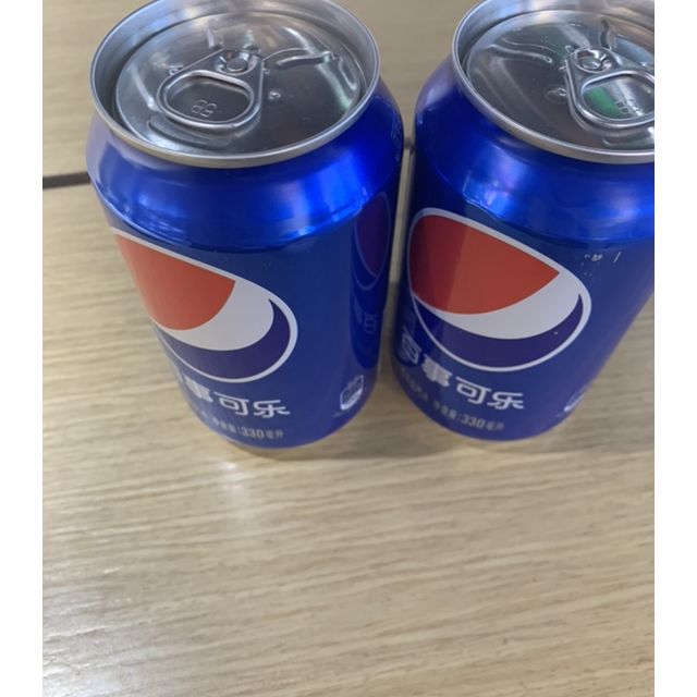 碳酸饮料百事可乐荣誉出品百事可乐330ml听装六联包 (新老包装,纸箱