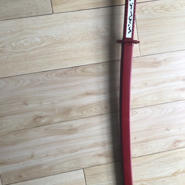 铸剑谷动漫妖刀村雨105厘米斩赤红之瞳赤瞳长刀帝具刀剑武器未开刃