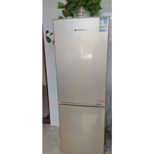 上菱(shangling) bcd-183d(金)183升双门冰箱小型家用 优质压缩机静音