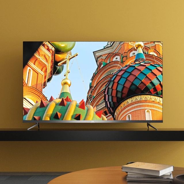 tcl 55t6 55英寸液晶平板电视机 4k超高清 金属超薄全面屏 人工智能 