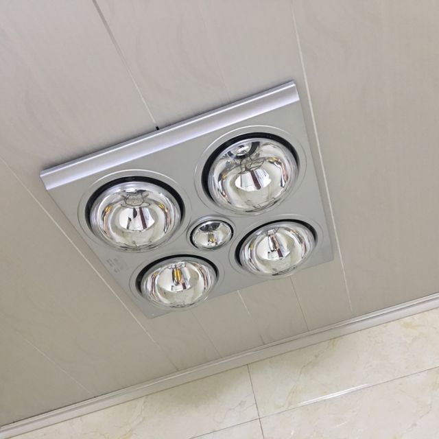 澳柯玛aucma家用嵌入式四灯浴霸即开即热取暖换气照明三合一