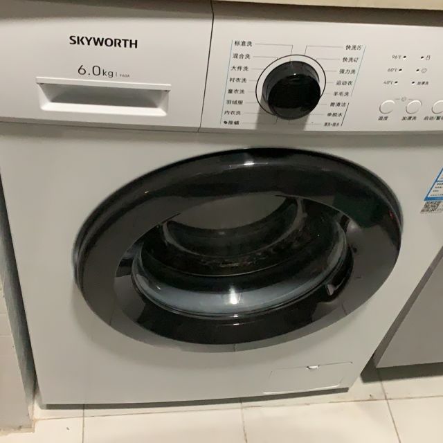 创维skyworthf60a6公斤滚筒全自动洗衣机精选小户家用洗衣机滚筒16种
