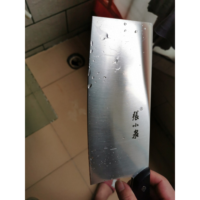 张小泉(zhang xiao quan) 菜刀 黑金刚斩切刀d10531100 不锈钢厨房