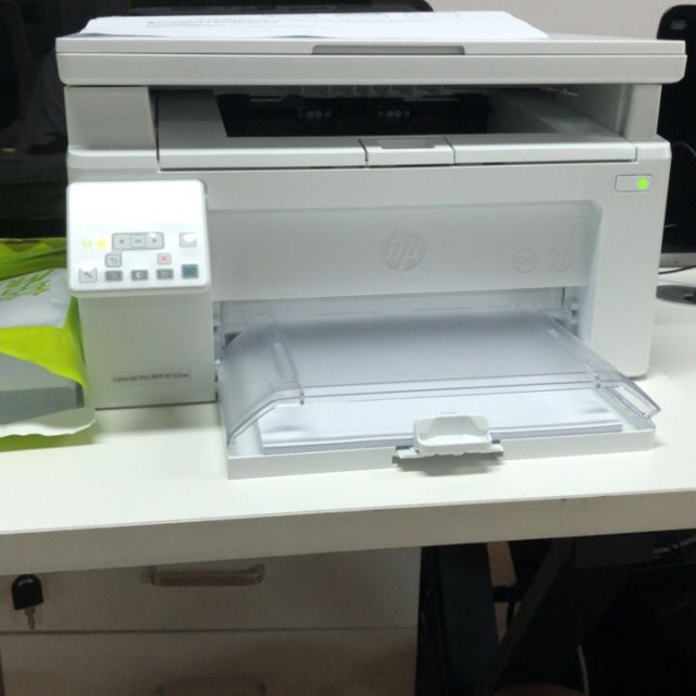 惠普hpm132nw黑白办公激光一体机多功能打印机一体机打印复印扫描学生