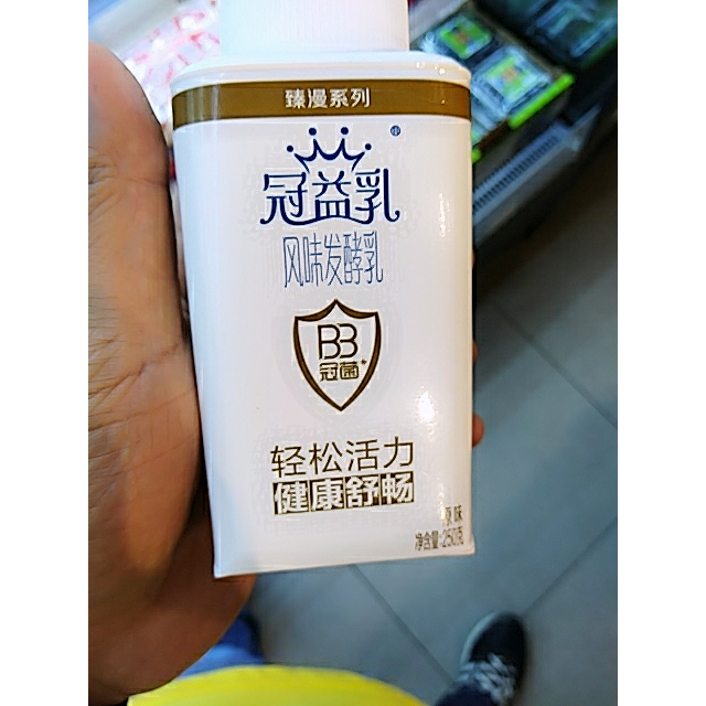 蒙牛冠益乳风味发酵乳原味酸奶酸牛奶250g