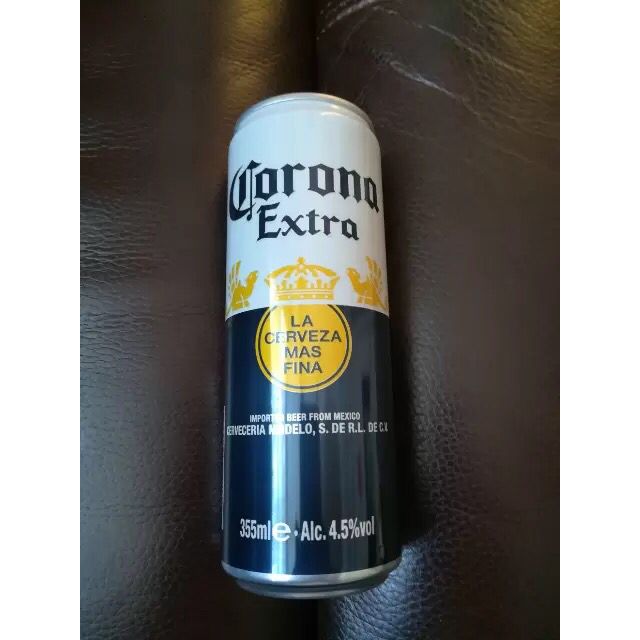 > 进口啤酒 科罗娜啤酒 纤体罐355ml*24听 整箱装 口感清醇 色彩明亮