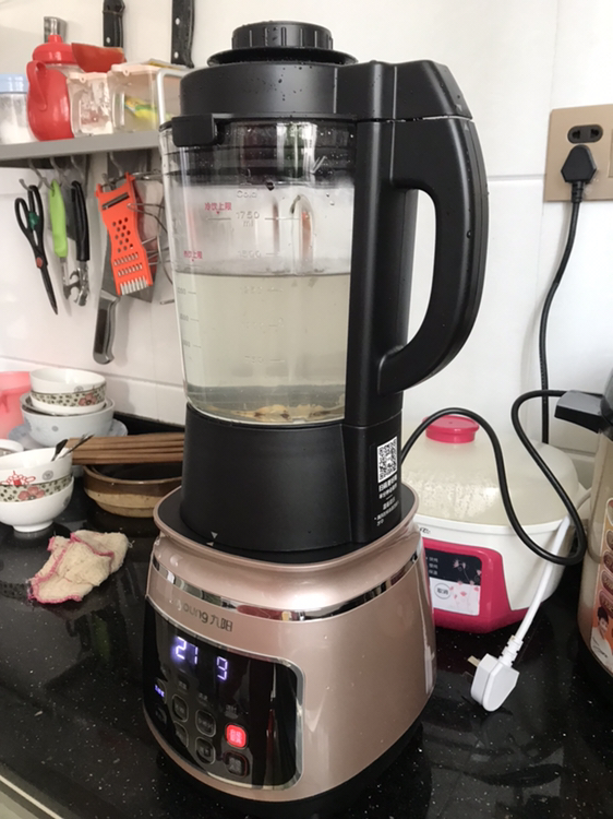 九阳(joyoung)破壁调理机jyl-y99 加热功能 进口玻璃杯体 家用多功能