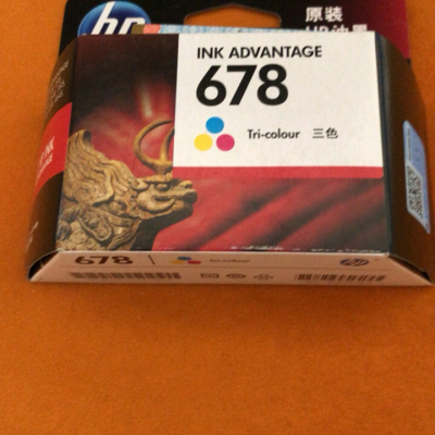 惠普（HP）CZ108AA 678彩色墨盒（适用HP Deskjet1018/2515/1518/4648/3515）晒单图