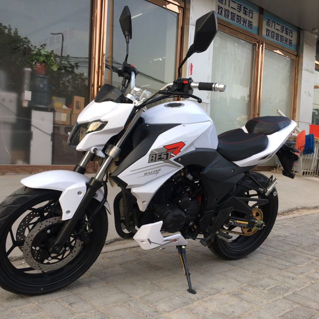 赛摩全新可上牌国四电喷版地平线三代单缸自然风冷街车跑车200公路赛