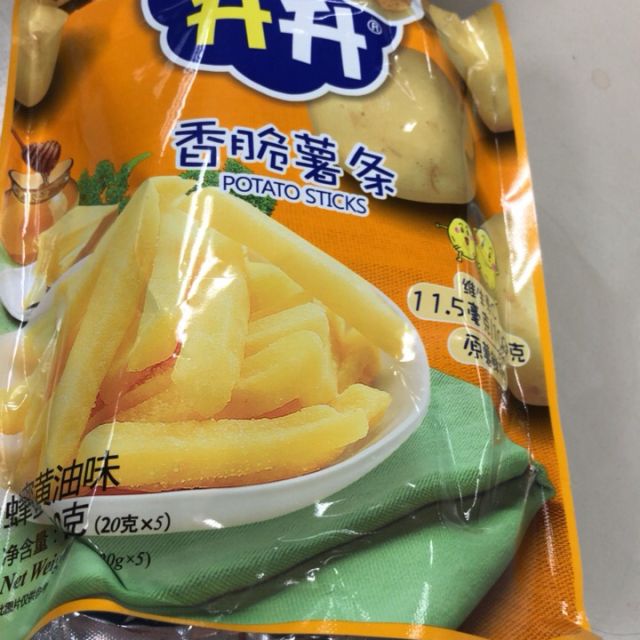 脆升升蜂蜜黄油香脆薯条100克