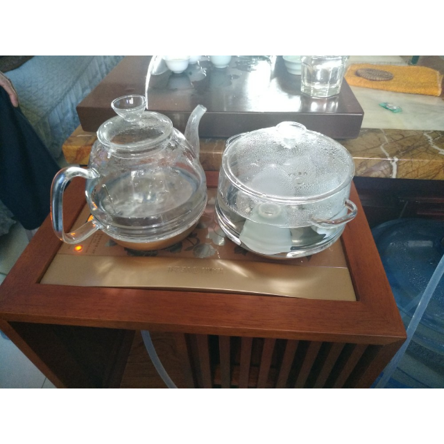 kamjove金灶h9全自動電茶壺茶具湧泉式底部上水電熱水壺燒水壺玻璃電