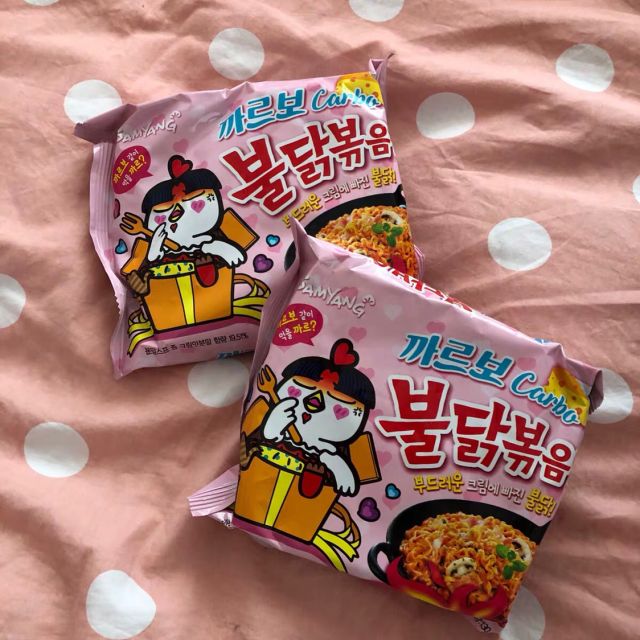 浓浓奶油香三养samyang奶油火鸡面五连包1305袋包650g其他泡面方便面