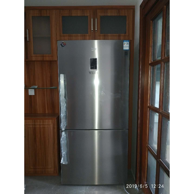 倍科bekocn160220idx541升冰箱双门冰箱双开门冰箱原装进口变频风冷