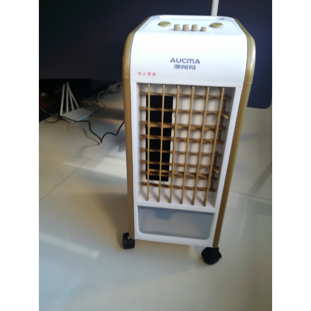 澳柯玛aucma空调扇lrg3ms08冷暖两用3档家用低噪广角吹风非遥控空调扇