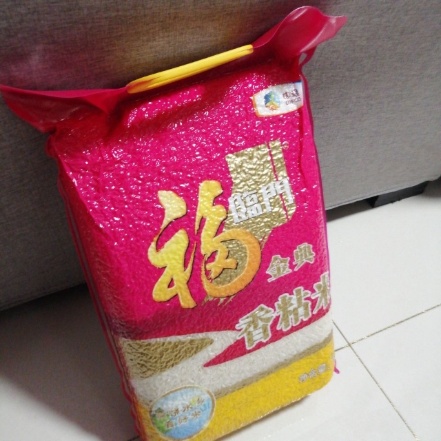 福临门香粘米5kg袋产自鱼米之乡优质水源灌溉