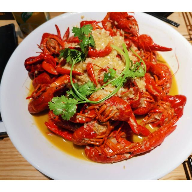 红小厨蒜香小龙虾中号46钱3450只18kg盒