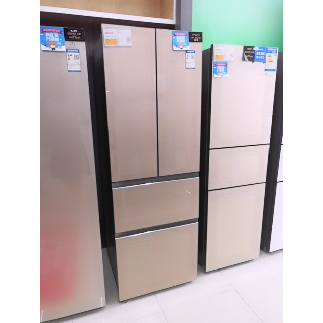 海尔haierbcd430wdgr430升法式多门风冷无霜冰箱干湿分储三档按需变温