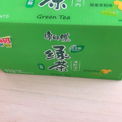 康师傅 绿茶蜂蜜茉莉味500ml*15瓶 整箱装 茶饮料（新老包装交替发货）晒单图