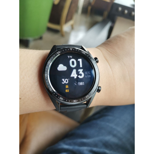 华为huawei智能手表watchgt运动款黑色实时心率监测睡眠监测健康管理