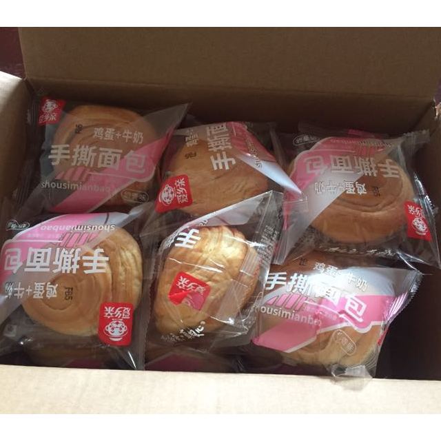 愛鄉親 糕點 麵包 手撕麵包800g(新老包裝交替發貨)食品禮盒發貨快