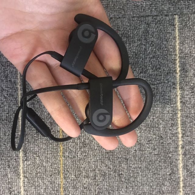 二手99新beatspowerbeats3魔音pb3蓝牙无线运动耳挂式耳机3代黑色