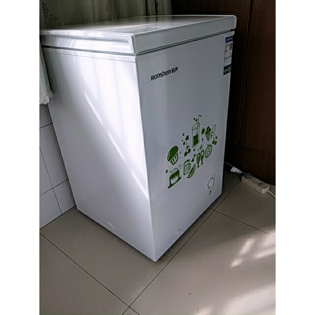 容声ronshenbdbc100mb100升顶开门家用小型冰柜冷藏冷冻转换迷你卧式
