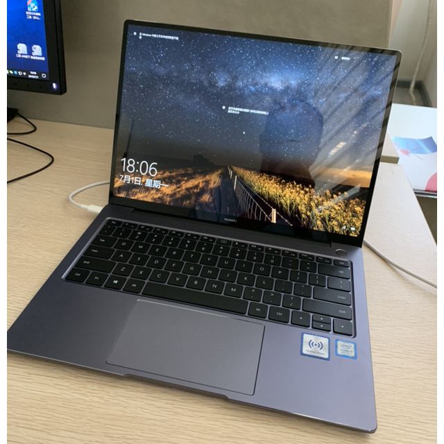 华为huawei matebook 14 14英寸全面屏轻薄本笔记本电脑(i7-8565u 8gb