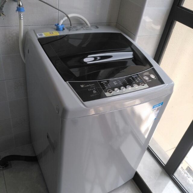 小天鹅littleswan洗衣机tb80vn02d8公斤变频全自动波轮洗衣机1级能效