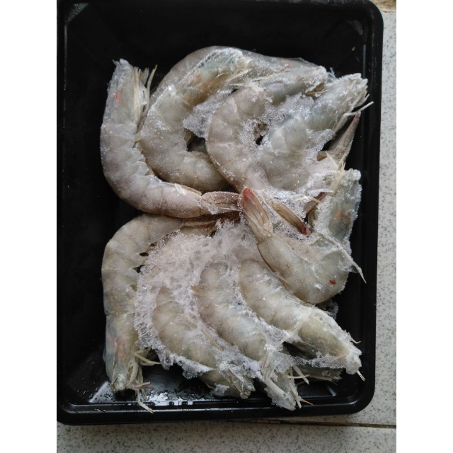 厄瓜多尔白虾 南美白虾 2kg 盒装 50-60只/kg 火锅食材虾鲜虾活冻商品