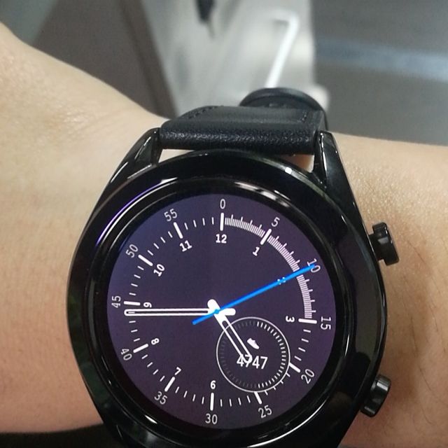 华为huawei智能手表watchgt雅致款黑色实时心率监测睡眠监测健康管理