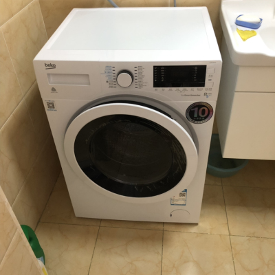 倍科(beko) ECWD 85WI 8公斤洗衣机洗干一体机 烘干一体机 洗烘一体机 变频滚筒洗衣机烘干（白色）晒单图