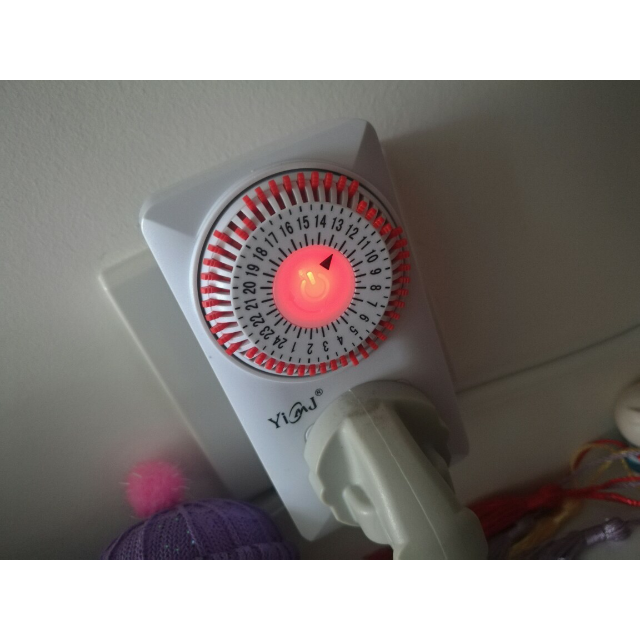 创新者定时器定时开关24小时循环定时器开关插座自动断电机械式定时器