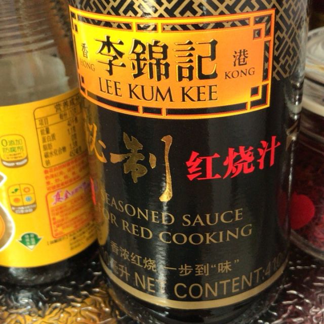 李锦记秘制红烧汁410ml瓶