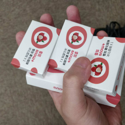 雪加snowplus 电子烟烟弹 烟油换弹便携式雾化弹雾化器(每盒包含3颗)