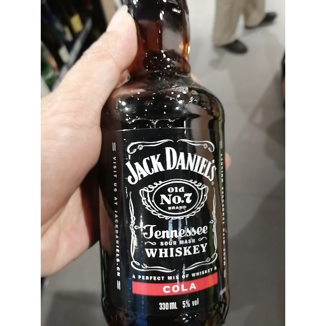 杰克丹尼威士忌预调酒可乐味330ml