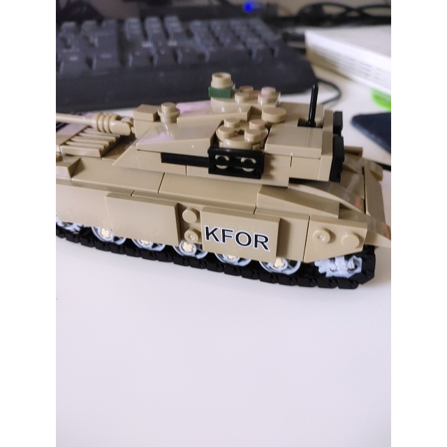 开智kazi 积木坦克合体拼装玩具军事系列拼插儿童小颗粒塑料玩具生日