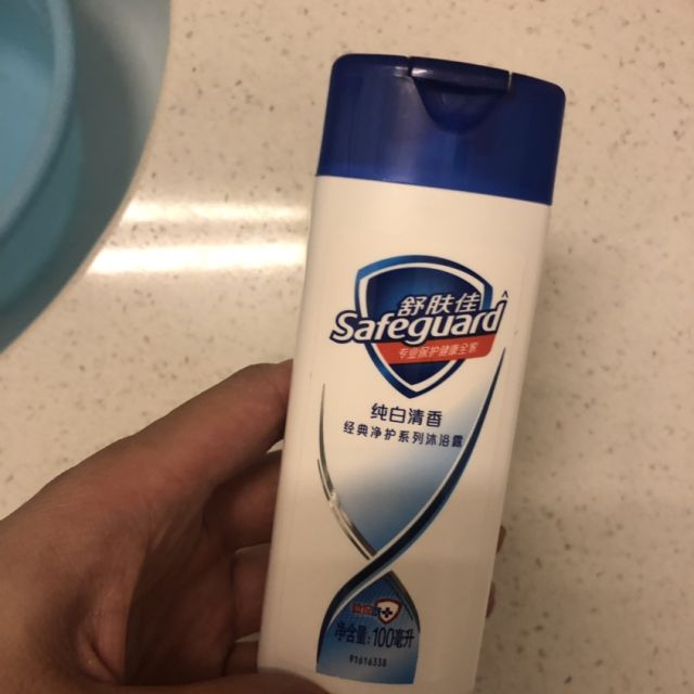 舒肤佳沐浴露纯白清香100ml旅行装长效保护无皂基ph中性温和新老包装