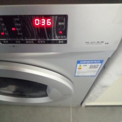 海尔（Haier）EG10012B29S 10公斤 大容量 变频全自动家用滚筒洗衣机 消毒净洗 90℃高温洗晒单图