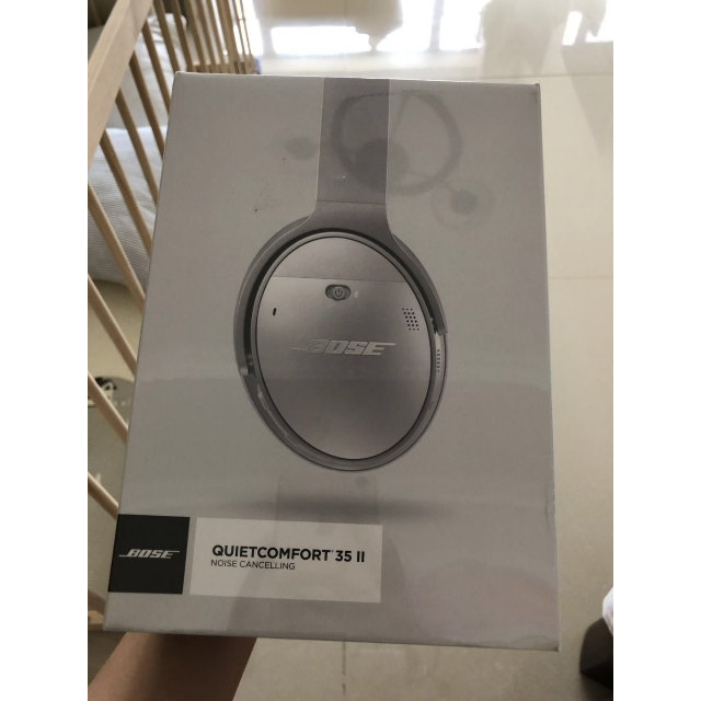 博士bosequietcomfortqc35ii頭戴式藍牙無線耳機qc35二代耳機通用銀色