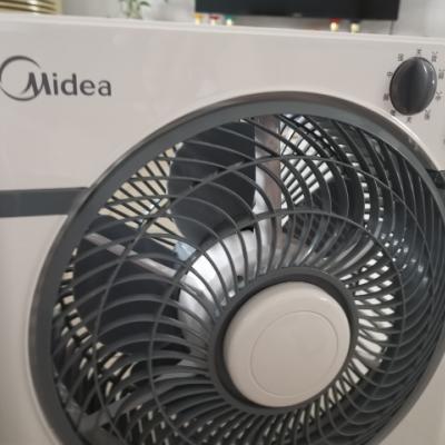 美的(Midea) 电风扇 KYT25-15AW 机械台扇 家用静音 4档定时 转页扇 空调伴侣晒单图