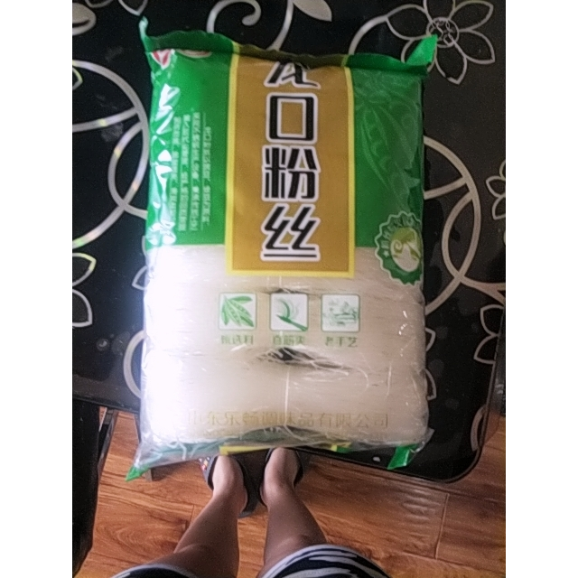 乐畅龙口粉丝袋装380g柔韧细滑爽口豌豆粉绿豆粉