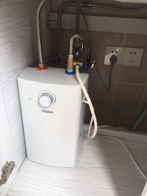 海尔(haier) 热水器 上出水厨宝ec5u 5l 2级能效晒单图